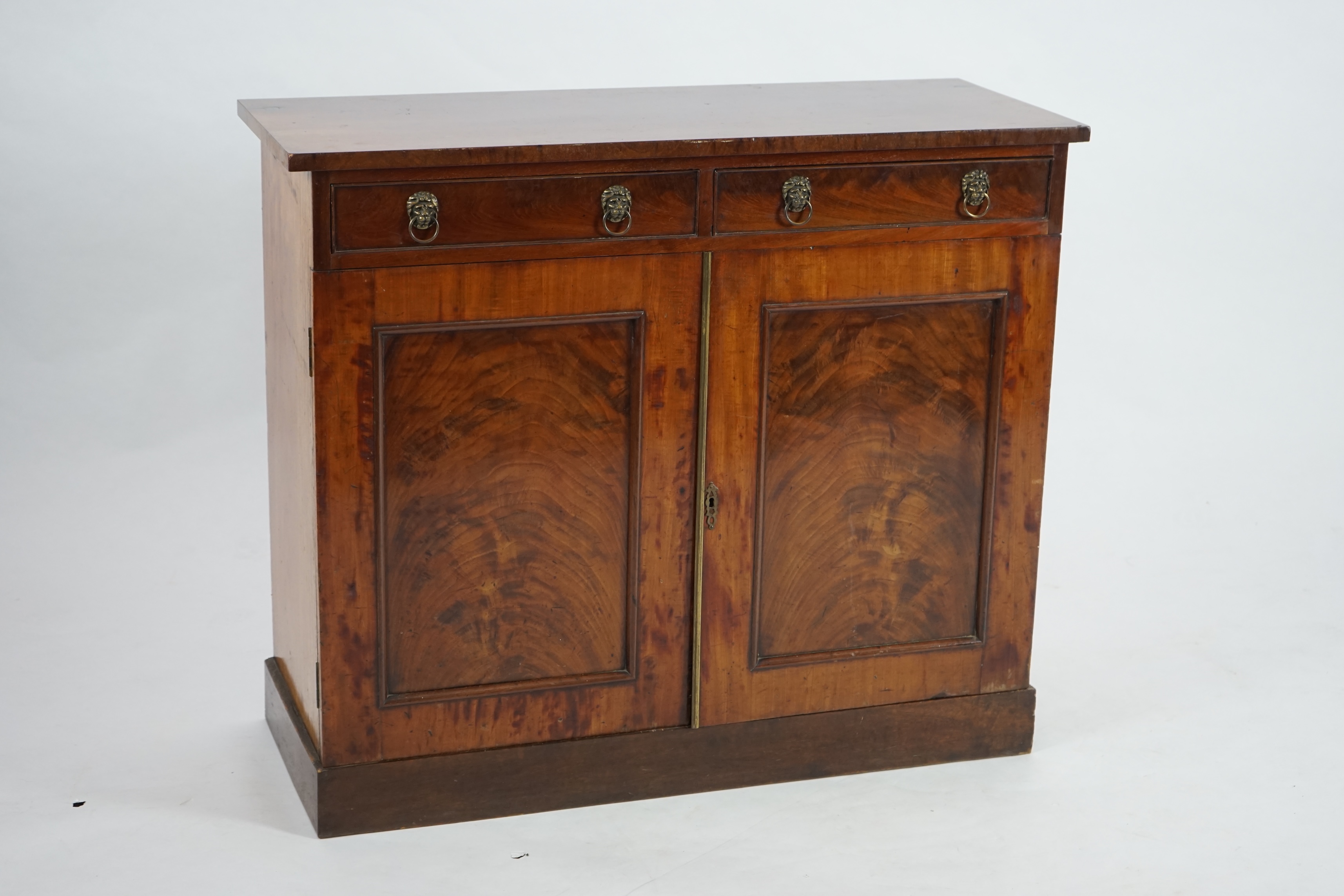 A Regency mahogany chiffonier